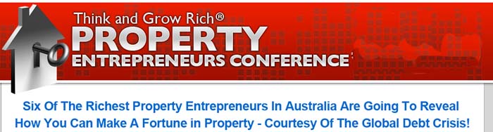TGR & Stuart Zadel; Think and Grow Rich PROPERTY Entrepreneurs Conference.